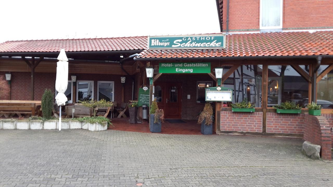 Landgasthof Schoenecke Wahrenholz Esterno foto