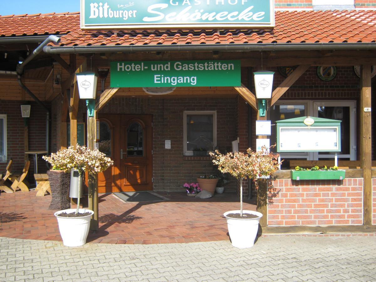 Landgasthof Schoenecke Wahrenholz Esterno foto